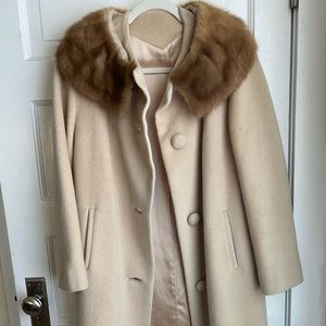 Velmure Dumas Vintage 1950s fur coat